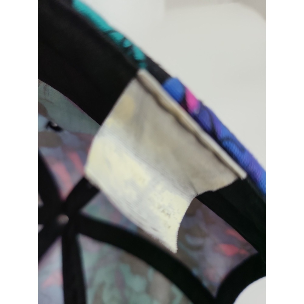 Purple Pattern Snapback Hat - Picture 9 of 9